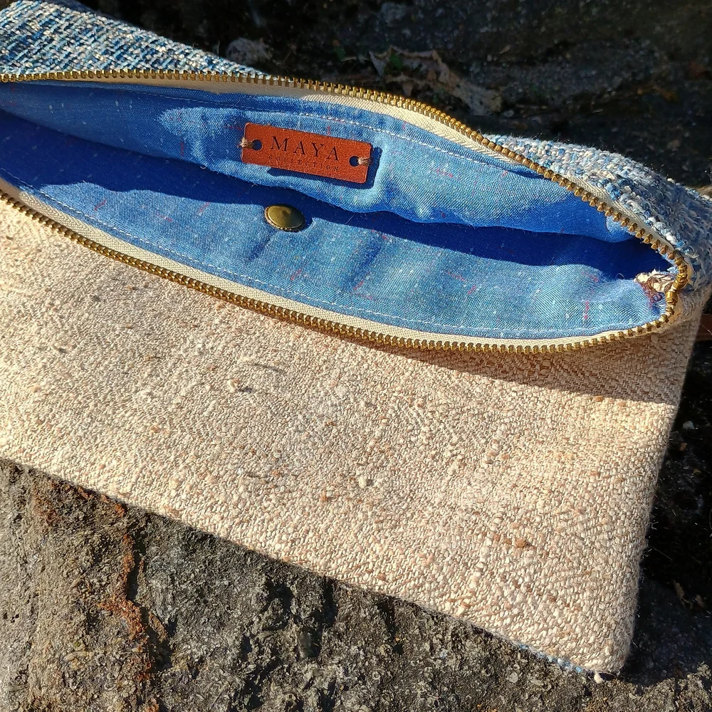 NWOT handmade, foldover 